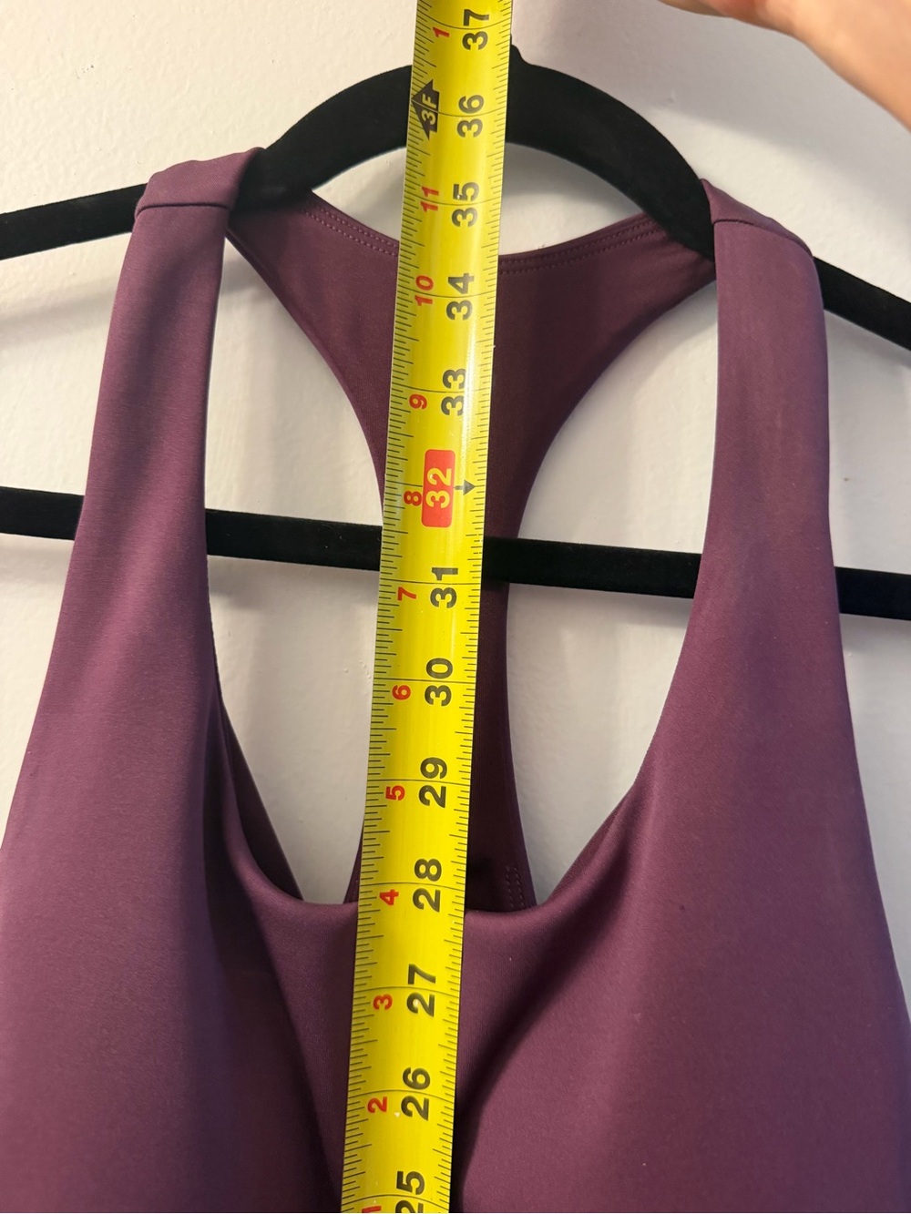 ALO Yoga Deep Plum Racerback Mini Dress - Picture 5 of 6